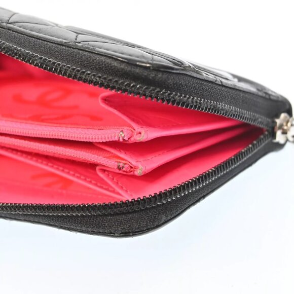 ❤️CHANEL Cambon Black Leather Wallet/Clutch❤️ - Picture 16 of 16